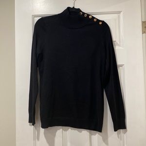 Calvin Klein Black Turtleneck